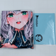 活動二周年記念 直筆サイン箔押し複製サイン入り ポストカード 白銀ノエル