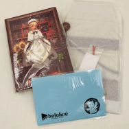 誕生日記念 2021 ブック型ケース ブックカバー しおり 直筆サイン入りポストカード 不知火フレア 3種セット