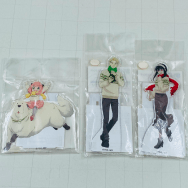 SPY×FAMILY スパイファミリー ジャンプフェスタ2023 アクリルスタンド アーニャ＆ボンド ロイド ヨル 3種セット