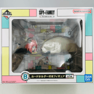SPY×FAMILY スパイファミリー You made my day B賞 カードホルダー付きフィギュア アーニャ・フォージャー
