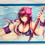 おきたくん Fate/Grand Order FGO アサシン スカサハ タペストリー