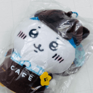ちいかわ カフェの店員さんマスコット ハチワレ
