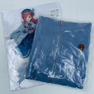 五等分の花嫁 UGC コラボレーションアパレル 第四弾 アクリルスタンド 刺繍入りZIPパーカー 中野三玖