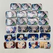 僕のヒーローアカデミア まるかくカンバッジ4 緑谷出久 麗日お茶子 轟焦凍 通形ミリオ トガヒミコ 他 8種 まとめセット