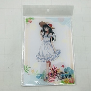 リコリスリコイル 描き下ろしビジュアルアクリルプレート 井ノ上たきな バカンス ver