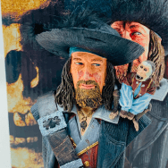 NECA ネカ Mini Bust ミニバスト パイレーツ・オブ・カリビアン CAPT.BARBOSSA バルボッサ