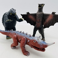 ガメラシリーズ ガメラ 1990 バルゴン ギャオス 1991 ソフビ 3種セット