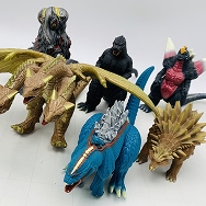 ムービーモンスターシリーズ ゴジラ ゴジラS.P ソフビ まとめセット キングギドラ スペースゴジラ ヘドラ アンギラス