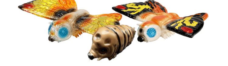 モスラのヴィンテージソフビも買取します！