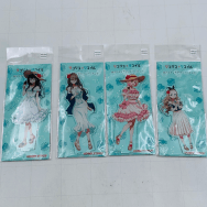 リコリスリコイル 描き下ろしアクリルフィギュア 錦木千束 井ノ上たきな 中原ミズキ クルミ バカンス ver 4種セット