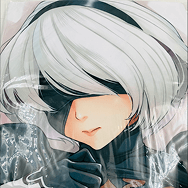 ケミガワ NieR:Automata ニーアオートマタ 2B 抱き枕カバー アクアライクラ