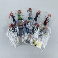 五等分の花嫁 五つ子博士と助手 検定 アクリルスタンド 教師 博士 一花 二乃 三玖 四葉 五月 10種セット