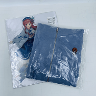 五等分の花嫁 UGC コラボレーションアパレル 第四弾 アクリルスタンド 刺繍入りZIPパーカー 中野三玖