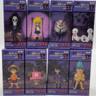 ワンピース 組立式ワールドコレクタブルフィギュア vol.2 全8種セット ルフィ チョッパー ブルック ロビン シンドリー 他