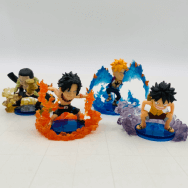 BURST ルフィ エース マルコ クロコダイル 4種セット