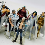 海軍 絶対正義の名の下に ワンピース 全6種セット 青キジ 黄猿 赤犬 ガープ センゴク スモーカー