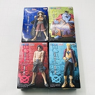 ワンピース 全4種セット ルフィ エース ジンベエ マルコ