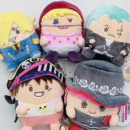 ワンピース 麦たまの一味 ぬいぐるみ ルフィ ゾロ サンジ コラソン ペローナ 5種セット