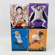 magazine FIGURE 夢の一枚#1 ワンピース ルフィ サボ エース ガープ 4種セット