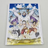 ワンピース フルカラーアートボード ONE PIECE magazine 夢の一枚 Vol.2 ルフィとサボとエースが海軍