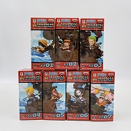 ミニメリー号ATTACK 全7種 ルフィ ウソップ ゾロ サンジ 他