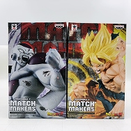 MATCH MAKERS ドラゴンボールZ 超サイヤ人 孫悟空 フリーザ フルパワー 2種セット