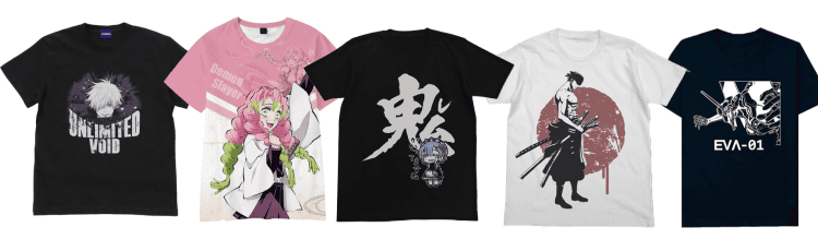 人気作品のアニメTシャツは旬の時に売るのがおすすめ!