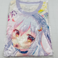 蜂蜜少女 蜜桃まむ オリジナル りるるちゃん フルグラフィック Ｔシャツ XLサイズ