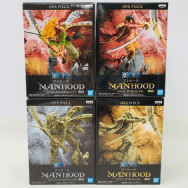 ワンピース MANHOOD ゴール D ロジャー エドワード ニューゲート 白ひげ Aカラー Bカラー 4種セット