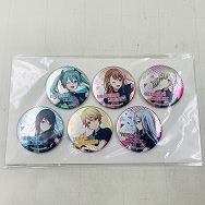 プロジェクトセカイ カラフルステージ! feat.初音ミク×ローソン マイレージキャンペーン当選品 ホログラム缶バッジ6個セット