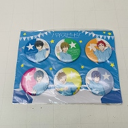 映画 ハイ☆スピード Free Starting Days 岩鳶中学水泳部 記録会お疲れ様パーティー 缶バッジ 6種セット