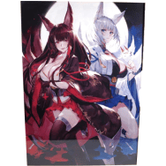 アズールレーン 2周年記念 B2複製原画 赤城 加賀 白銀ノエル