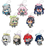 ブルーアーカイブ 2.5th Anniversary POP UP STORE inアキバCOギャラリー トレーディングくそデカキラキラアクリルキーホルダー 全9種セット
