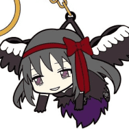 劇場版 魔法少女まどか☆マギカ [新編]叛逆の物語 悪魔ほむらつままれキーホルダー