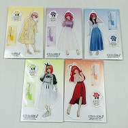 五等分の花嫁∬ SPECIAL EVENT 2021in 中野サンプラザ アクリルスタンドキーホルダー 5種セット