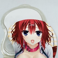 ゆずソフト むりりん こぶいち 天色*アイルノーツ 真咲 ガイヤール 立体マウスパッド