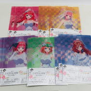 五等分の花嫁 イラストボード クリアファイル ラバーストラップ マイクロファイバータオル 等 まとめ セット