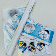 Hopeful Birthday 缶バッジ ラバーストラップ クリアファイル タペストリー 七瀬遙 4種セット