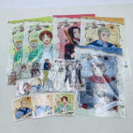 ヘタリア Holiday Marche. アクリルスタンド 缶バッジ コースター アクリルキーホルダー クリアファイル セット