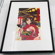 浮世絵木版画 夏廻り壱萬五千四百九十八景 涼宮ハルヒ