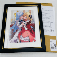 小説オンラインくじ 転生王女と天才令嬢の魔法革命 S賞 キャラファイングラフ 接近