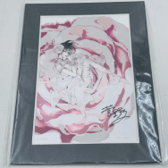 ガチャ 抽選購入特典 菅野文先生直筆サイン入り高精細複製原画キャラファインマット