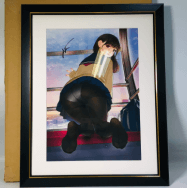 PiB よむ 複製原画 015 くろタイツ WIDE B 直筆サイン入り