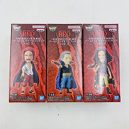 ワンピース ワールドコレクタブルフィギュア WCF FILM RED vol.3 シャンクス ベン・ベックマン ヤソップ 3種セット