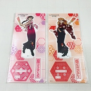 晴れ着と羽子板 アクリルスタンド 式波・アスカ・ラングレー 真希波・マリ・イラストリアス 2種