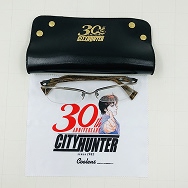 CITY HUNTER シティーハンター 30周年記念 Coolens アイウェア コラボ メガネ 眼鏡 ヘアラインシルバー 冴羽リョウ