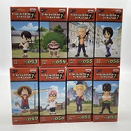 WCF ワンピース ワールドコレクタブルフィギュア vol.7 全8種 ルフィ コビー ヘルメッポ ゾロ くいな ガイモン 他