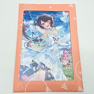 ホロライブ hololive AZKi 活動5周年記念 直筆サイン&箔押し複製メッセージ入りポストカード