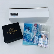 五等分の花嫁 天然ダイヤ シルバーネックレス アクリルスタンド ミニキャラブロマイド 中野三玖