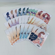 学園アイドルマスター 学マス POP UP SHOP 購入特典 ポストカード 全12種 まとめセット